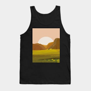 Sunset in the Meadow Tank Top